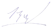 Joseph Azzopardi Signature